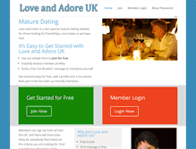 Tablet Screenshot of loveandadore.co.uk